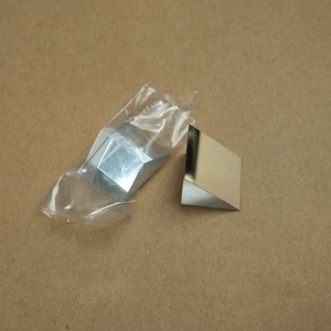 2 PIEZAS K9 Vidrio Óptico Ángulo Recto Pendiente Reflectante Prisma Óptico Experimento Prisma - Imagen 1 de 10