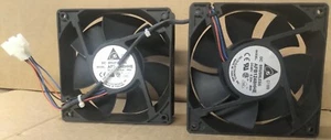 NEW, Tandem Fan, Delta AFB1248HHE, 48Vdc, 0.23Amp, 12cm, Cooling Fan, 120mm - Picture 1 of 3
