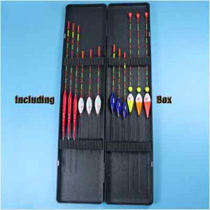 Fishing Float Set Bobbers Carp Buoyancy Mix Size Composite Nano Plastic Floaters - Bild 1 von 19
