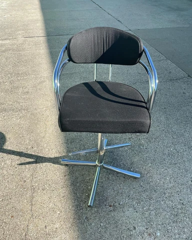 vintage chrome office chair Cover