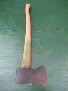 Vintage Tool Axe Hatchet 24" Long Wooden Handle with 4" Blade - Picture 1 of 8