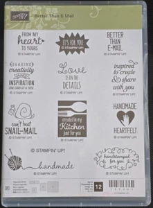 Stampin' Up! Better Than E-Mail Stamp Set - Picture 1 of 3