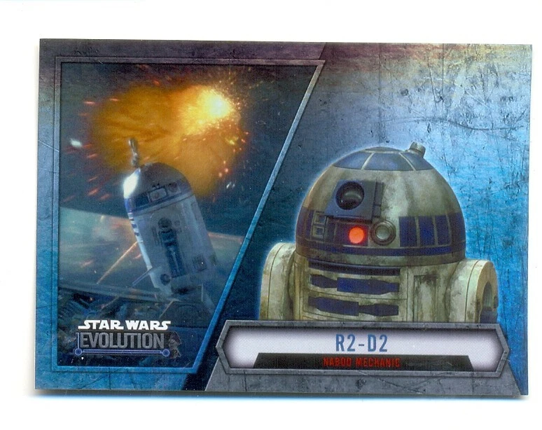 2016 Star Wars Evolution Silver Parallel Card 75 - R2-D2 - Image 1 of 1