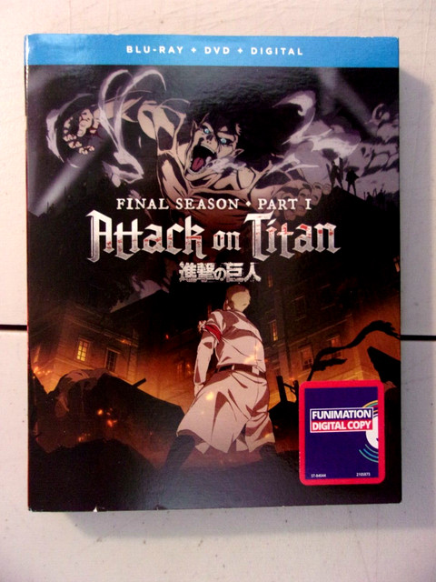 Dvd Attack On Titan Legendado Shingeki No Kyojin Temp 1 2 3