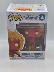 HUMAN ANTORCH | Los Cuatro Primeros Pasos Fantásticos | Funko Pop Marvel #1517 - Imagen 1 de 9