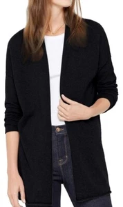 Naadam Sweater Womens Medium Shawl Collar Cardigan Open Front Duster Sx/s - Picture 1 of 7