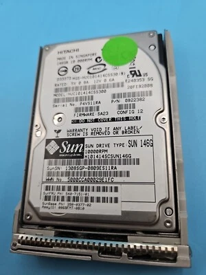 SUN 72GB 1000 RPM [10K] Sas Hot-Pluggable 2.5-inch HDD - Image 1 of 4