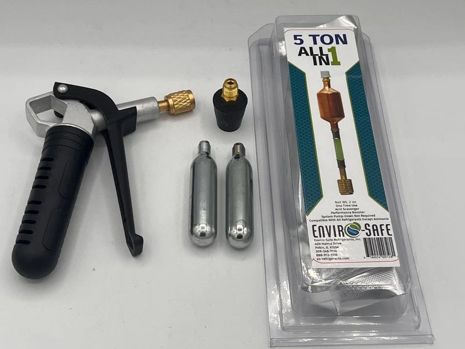 All in one inject 5 ton inject, Proseal, Prodry, Air Enhance, and dye with gun - Image 1 of 1