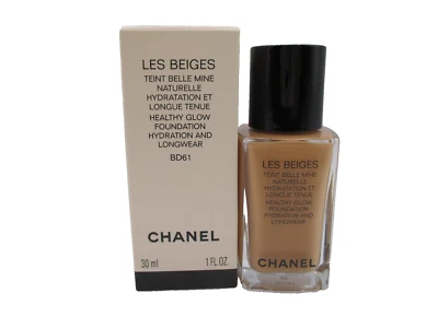 Chanel Les Beiges Healthy Glow Foundation Hydration and Longwear ~ BD 61 ~ 30 ml - Image 1 of 4