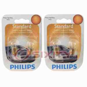 2 pc Philips Turn Signal Indicator Light Bulbs for Chevrolet Bel Air vf