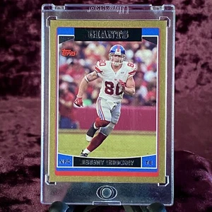 Shockey 2006 Topps Gold SP /2600 MINT New NY Giants Legends Jersey Miami Canes💙 - Picture 1 of 2