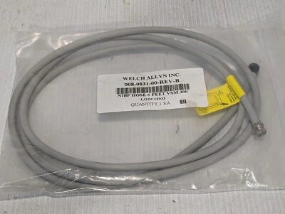 Manguera Welch Allyn 008-0831-00 Rev-B nueva en caja 6' de longitud Foto 1 de 4
