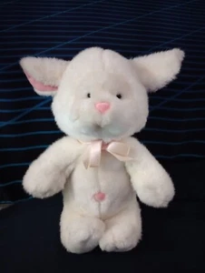 HTF Commonwealth Lamb Plush With Pink Bow And Bellybutton - Picture 1 of 6