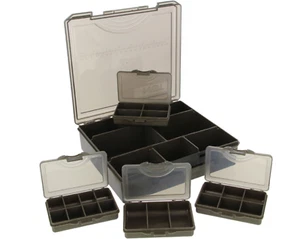 Caja de aparejos de pesca NGT con 4 cajas adicionales para carpa gruesa partido mar 4+1 negra - Imagen 1 de 5
