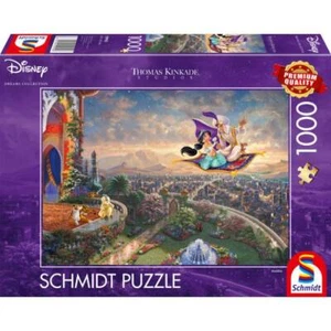 Puzzle T. Kinkade: Disney, Aladdin - 1000 pz - Schmidt 59950 - Foto 1 di 2