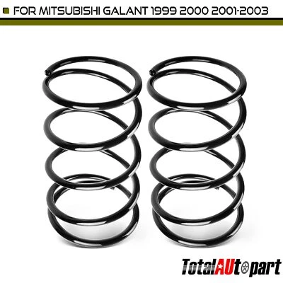 Juego de 2 muelles helicoidales para Mitsubishi Galant 1999 2000 2001-2003 sedán delantero Foto 1 de 4