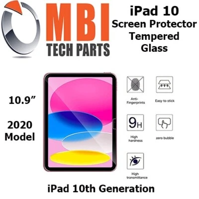 iPad 10 10.9" Tempered Glass Screen Protector for the iPad 10th Generation 2022 - Image 1 of 4