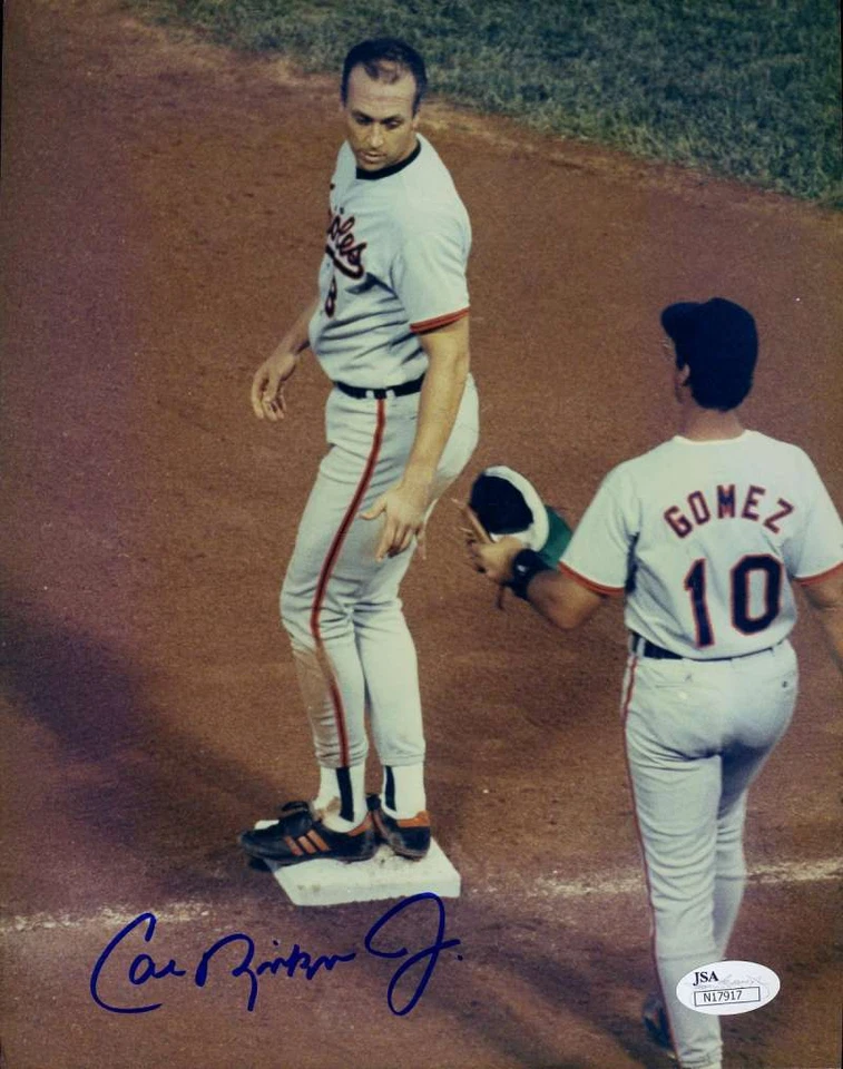 Cal Ripken Jr Jsa Cert 1/1 Original Image 8x10 Photo Authentic Autograph - Image 1 of 1