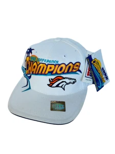 Gorra de fútbol americano Denver Broncos NFL de colección Elway Super Bowl 1998 XXXII NUEVA CON ETIQUETAS Miami - Imagen 1 de 8