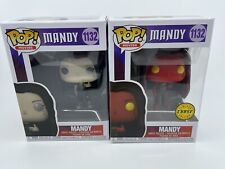 Funko POP!  Movies: Mandy Evil CHASE & Common Set #1132 - New W/ Protectors