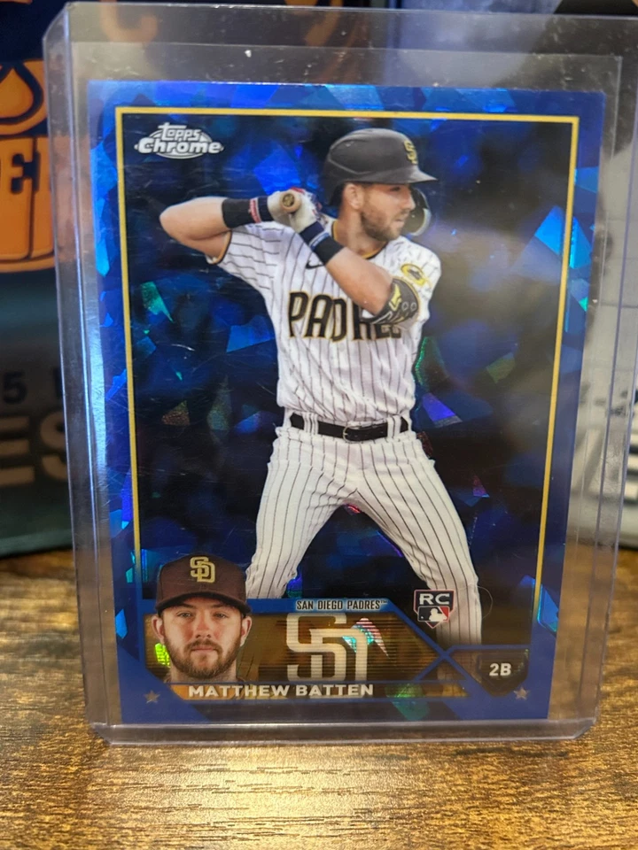 2023 TOPPS CHROME UPDATE SAPPHIRE MATTHEW BATTEN (RC) ROOKIE #USCS38 - Image 1 of 1