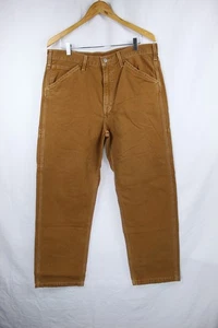 LEVI'S RUST LONA PAPÁ PANTALONES DE TRABAJO CARPINTERO TALLA 34X32 S110782 ROPA EXTERIOR - Imagen 1 de 7