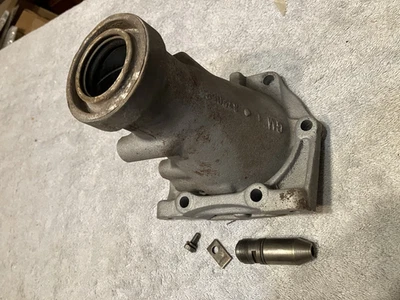1958 1959 1960 Corvette Powerglide Tail Shaft Housing & Mounting Bracket 3726595 - Image 1 of 4