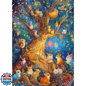 TangMosaic Treehouse Family Puzzle, Puzzle 1000 Pezzi per Adulti, Impo - Foto 1 di 5