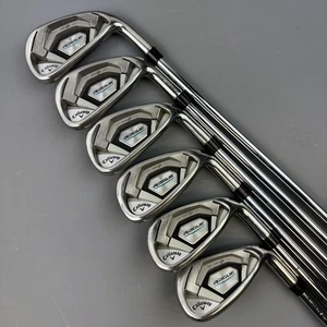 Callaway Rogue Irons 5-PW Right Hand True Temper XP95 Steel Regular Flex - Picture 1 of 14