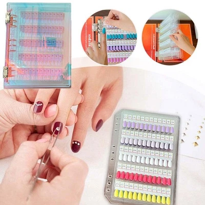 Customizable Acrylic Nail Art Display Brochure Template Making Tool A7Y5 A8Y9 - image 1 of 4