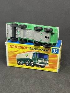 Petrolero Matchbox Lesney BP Superfast Base Gris Raro Todo Original. - Imagen 1 de 7