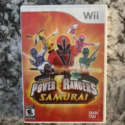 Power Rangers Samurai Nintendo Wii Game with Manual - Image 1 of 3