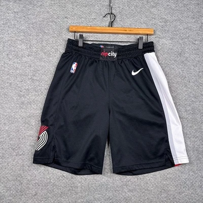 Pantalones Cortos Nike Engineered Portland Trail Blazers Para Hombre 34 Medianos Negros Edición Equipo Foto 1 de 4
