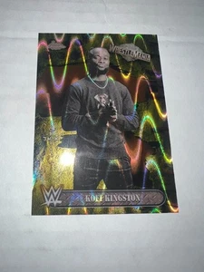 2025 Topps Chrome WWE Cactus Jack Kofi Kingston Gold Ray Wave Refractor /50 - Bild 1 von 2