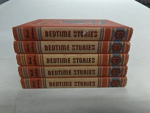 Vintage COMPLETE 1950 Set Uncle Arthur's Bedtime Stories Hardback Volumes 1-5 - Picture 1 of 3