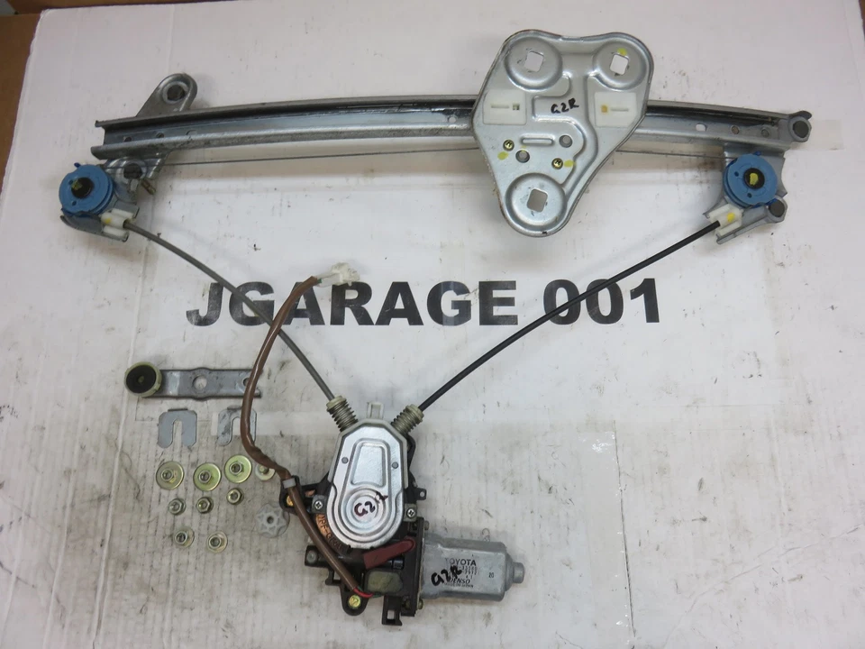 97 98 LEXUS ES300 FRONT PASSENGER WINDOW MOTOR REGULATOR,HARDWARES TESTED! Foto 1 de 1