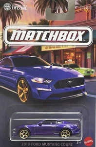 2025 Matchbox “ 2019 Ford Mustang Coupe 2/5 lila - Bild 1 von 4