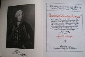 Friedrich Joachim Stengel K. Lohmeyer Nachdruck 1911 Saar 1982 - Picture 1 of 1