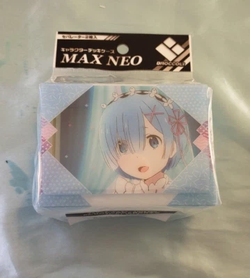 Broccoli Re:Zero Rem Import Deck Box *New/Sealed* - Image 1 of 4