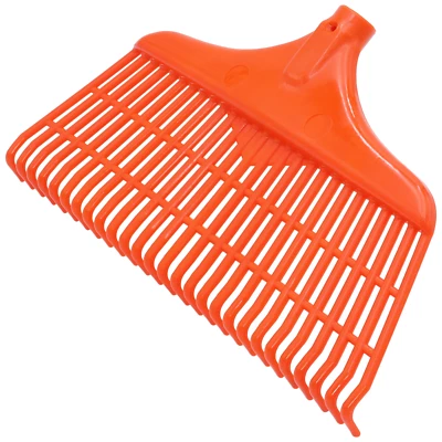 Gartenbesen 40cm, Kunststoff, 27 Zinken, Gartenrechen, Laubrechen, Laubbesen - Bild 1 von 4