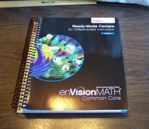 Realize EnVision Math Common Core Ready Made Centers for DI, Manual Only See Pic - Picture 1 of 7