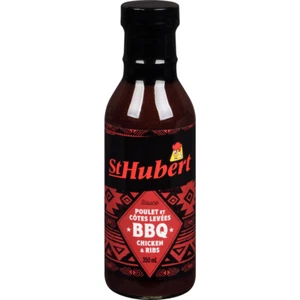 Bottle of ST HUBERT Chicken & Ribs BBQ Sauce 350 ml- From Canada- Free Shipping - Picture 1 of 1