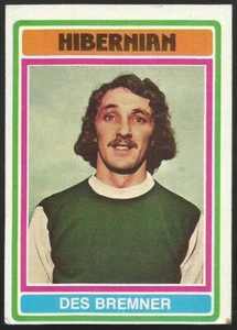 Topps 1976 Scottish Footballers #003 - Hibernian - Des Bremner - Bild 1 von 2