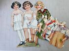 American Paper Dolls Jack Helen Alice modernes Mädchen Woolworth Serie Lot