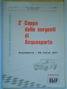 2° COPPA DELLE SORGENTI DI ACQUASPARTA 28-3-1971 - Imagen 1 de 2