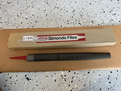 New Simonds 14” Half Round File, Smooth, 32600 - Image 1 of 4