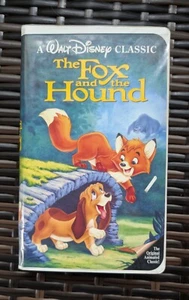 Rare WALT DISNEY CLASSIC The Fox and the Hound (VHS 2041) Black Diamond Edition - Picture 1 of 4