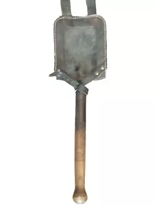 Pelle + porte pelle allemande WH WW2 ORIGINALE - Foto 1 di 5
