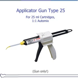 Pistola aplicadora de núcleo dental para cartuchos de 25 ml, pistola Automix 1:1, tipo 25 - Imagen 1 de 1