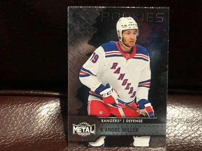 2020-21 Skybox Metal Universe Rookies K'Andre Miller #148 New York Rangers - Image 1 of 2